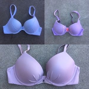 3 Victoria Secret Bra’s - like new